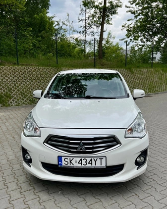 Mitsubishi Space Star cena 21500 przebieg: 103000, rok produkcji 2016 z Mikołów małe 254